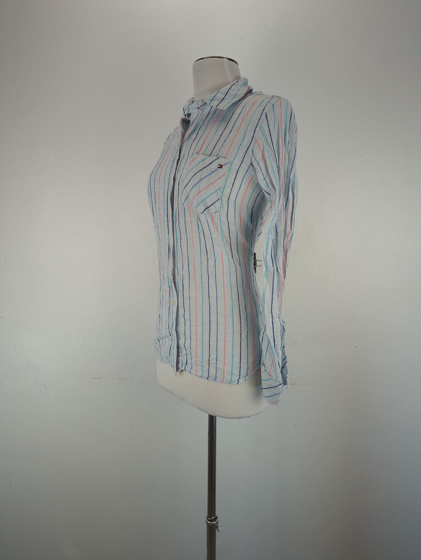 Camisa Azul claro de Rayas Tommy Hilfiger