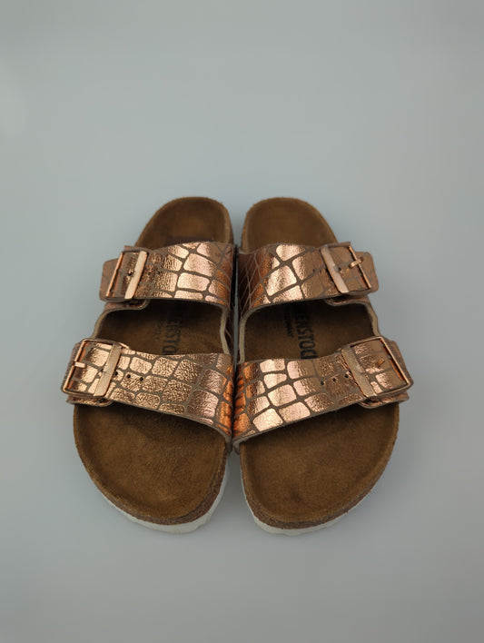 Sandalia Dorado Birkenstock