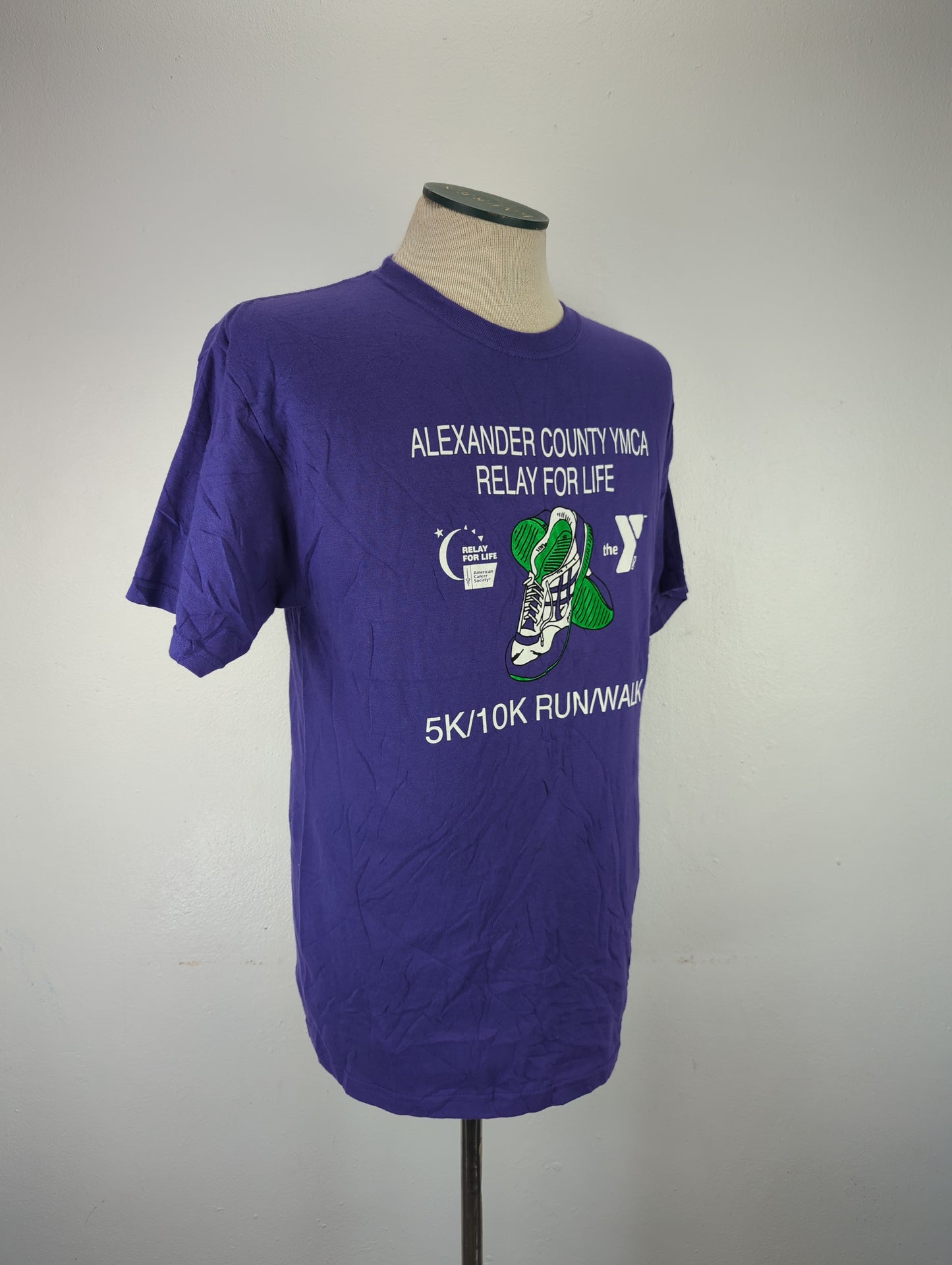 Camiseta Morado Hanes