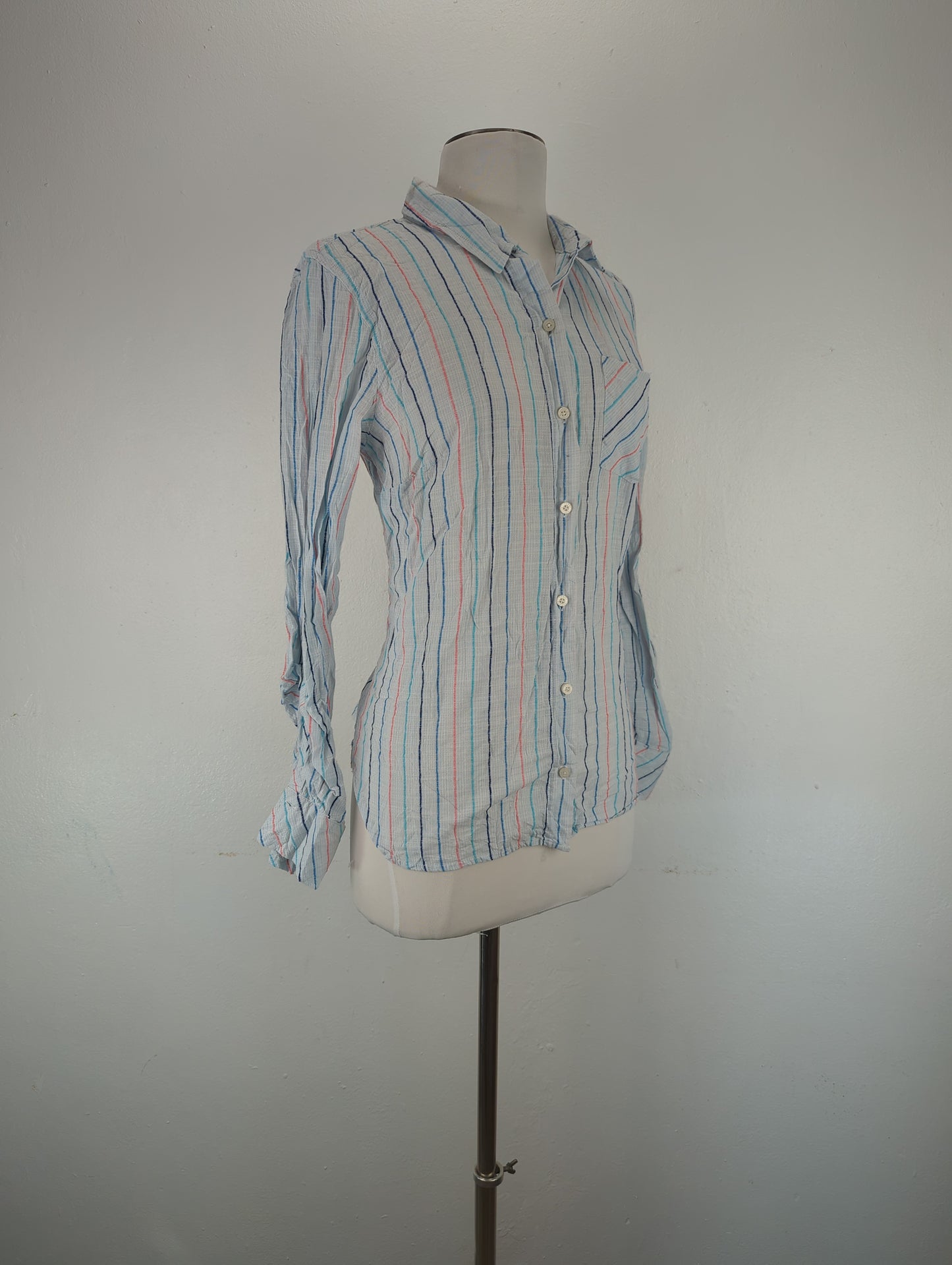 Camisa Azul claro de Rayas Tommy Hilfiger