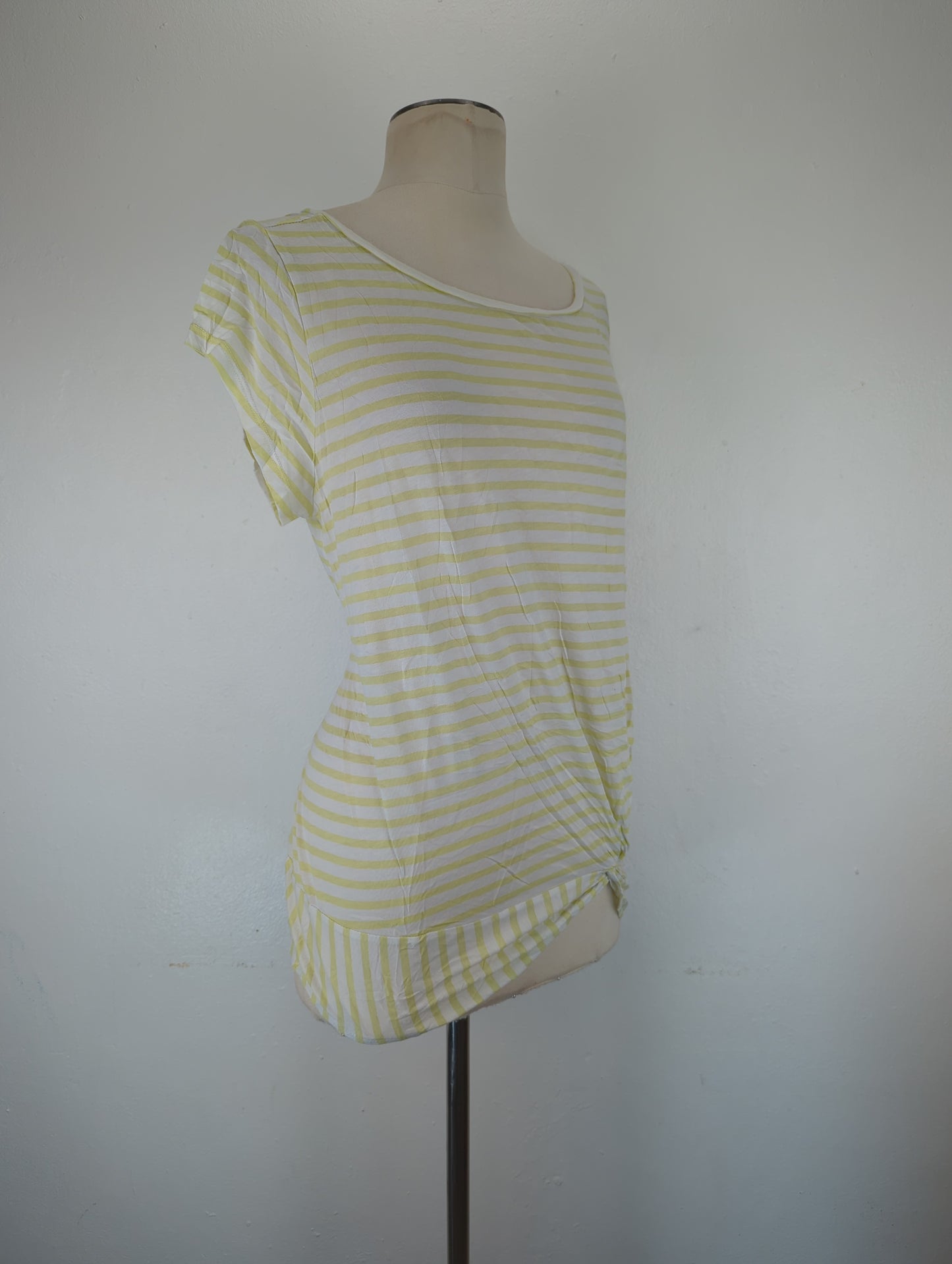 Camiseta Verde limon de Rayas Loft