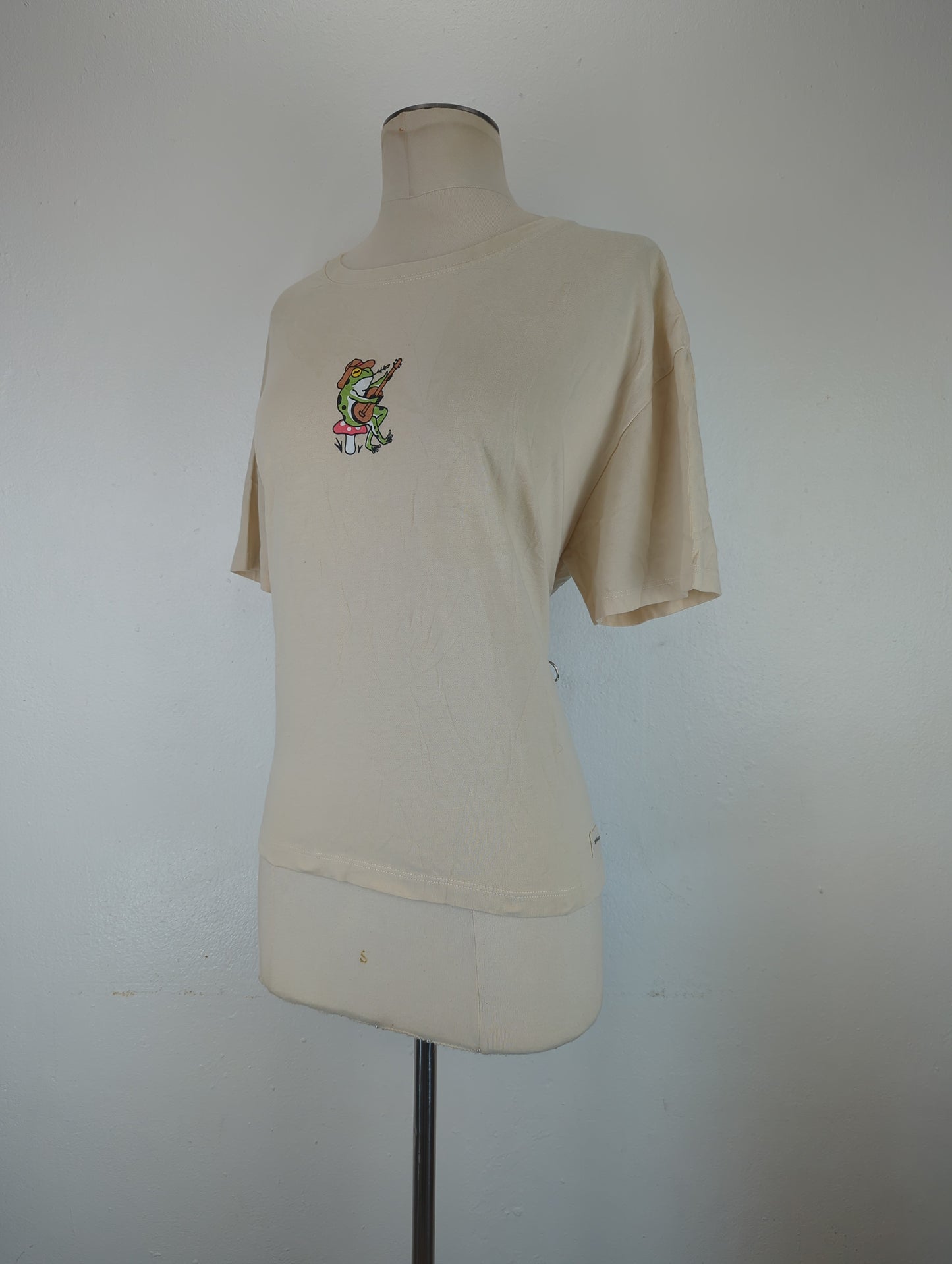 Camiseta Crema Life Is Good