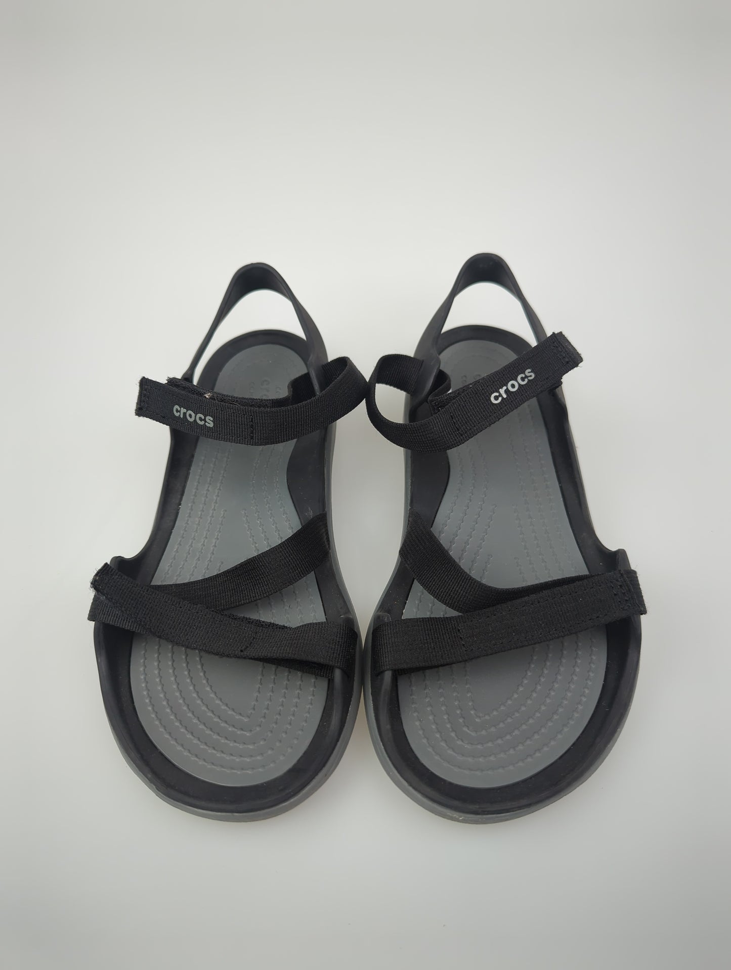 Sandalia Negro Crocs