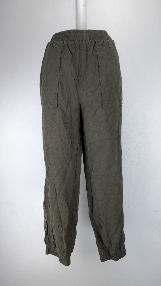 Jogger Verde Zara