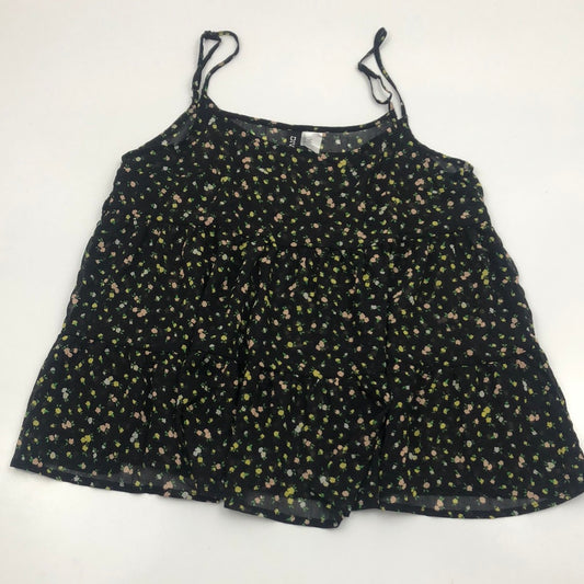 Blusa Negro de Flores Divided