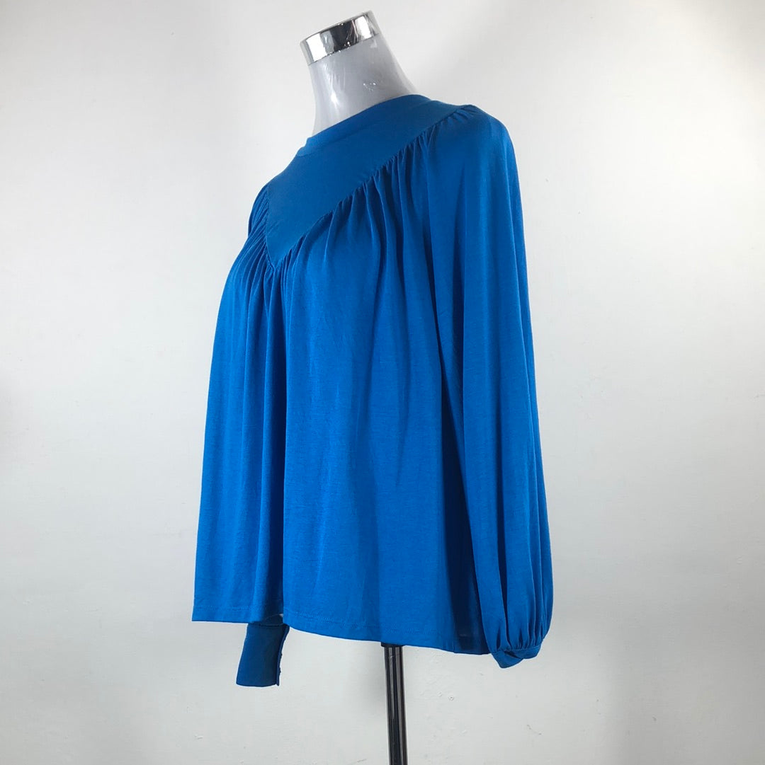Blusa Azul Ann Taylor