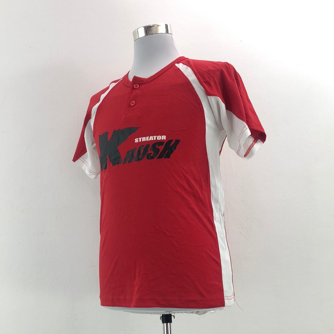 Camiseta Para Hombre Rojo Badger