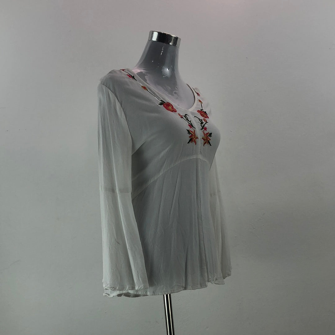 Blusa Tribales Blanco Skyes The Limit