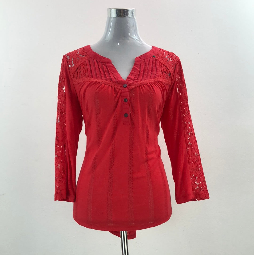 Blusa de Mujer Tropical Rosado Vintage America