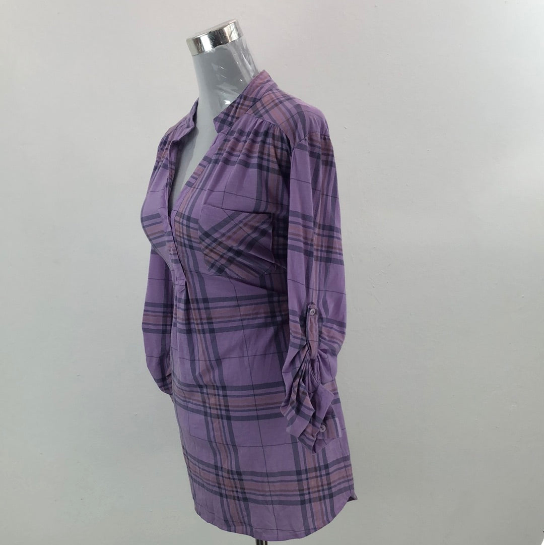Camisa de Mujer Violeta Stella Tweed