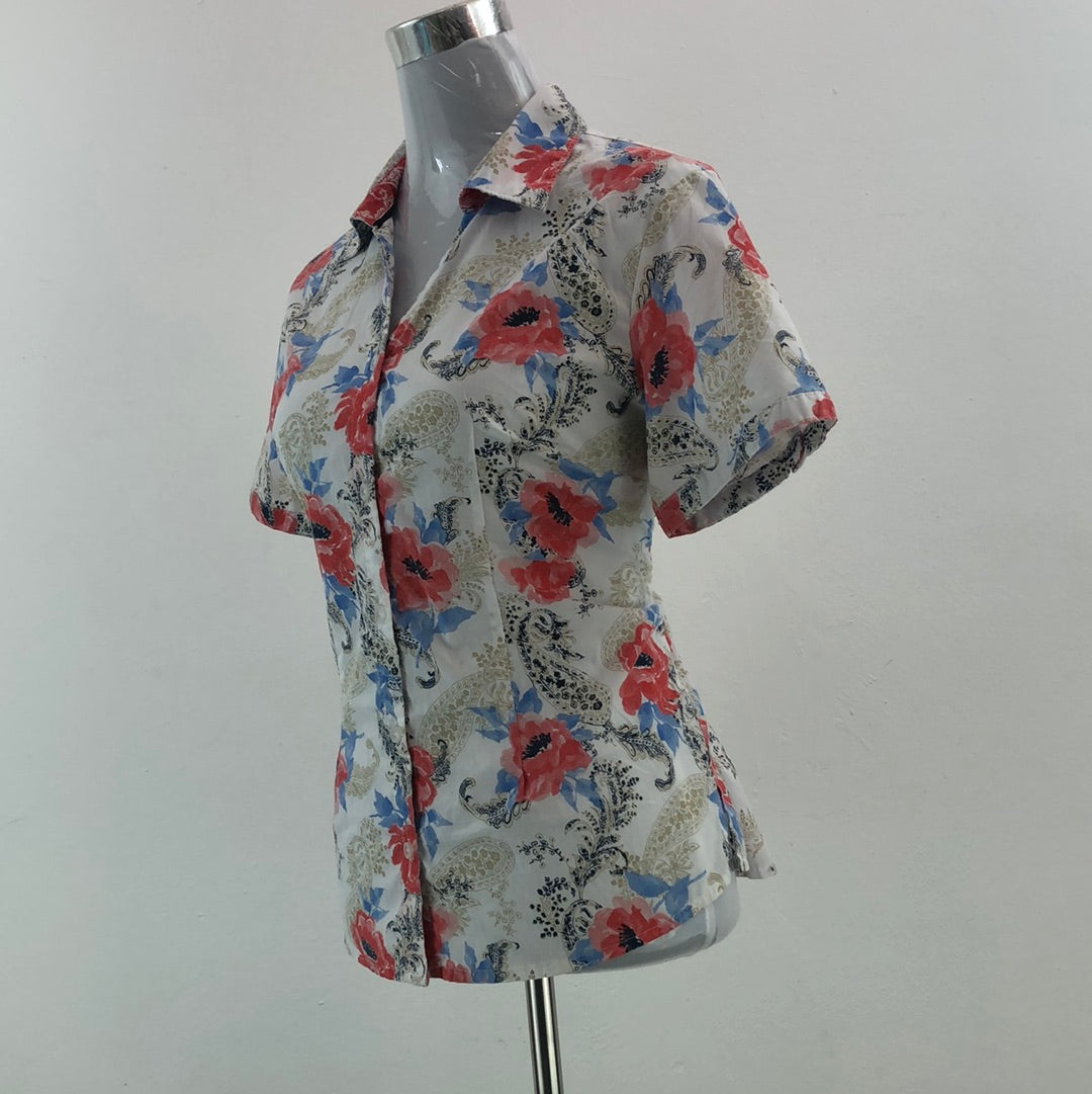 Camisa de Mujer Floral Basic Edition