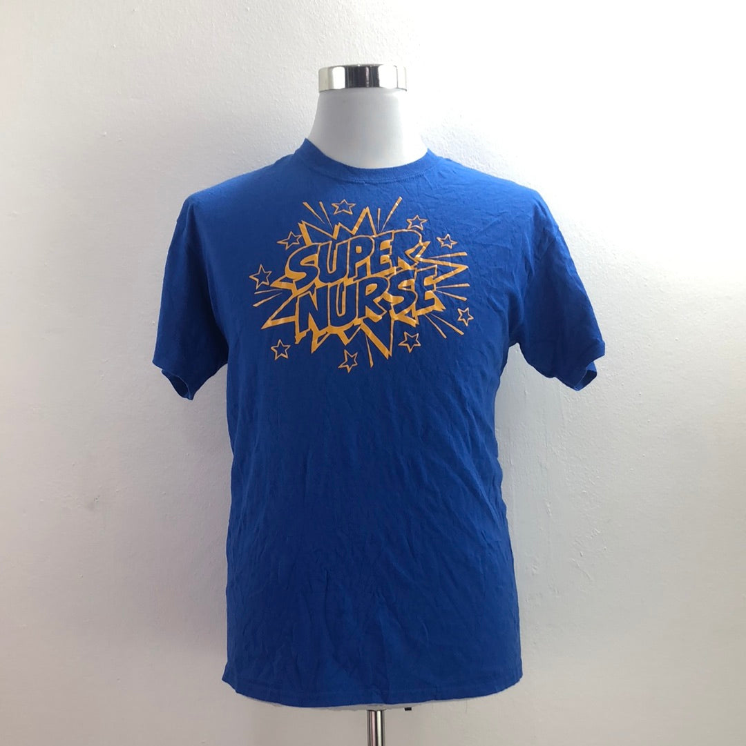 Camiseta para hombre Azul Gildan
