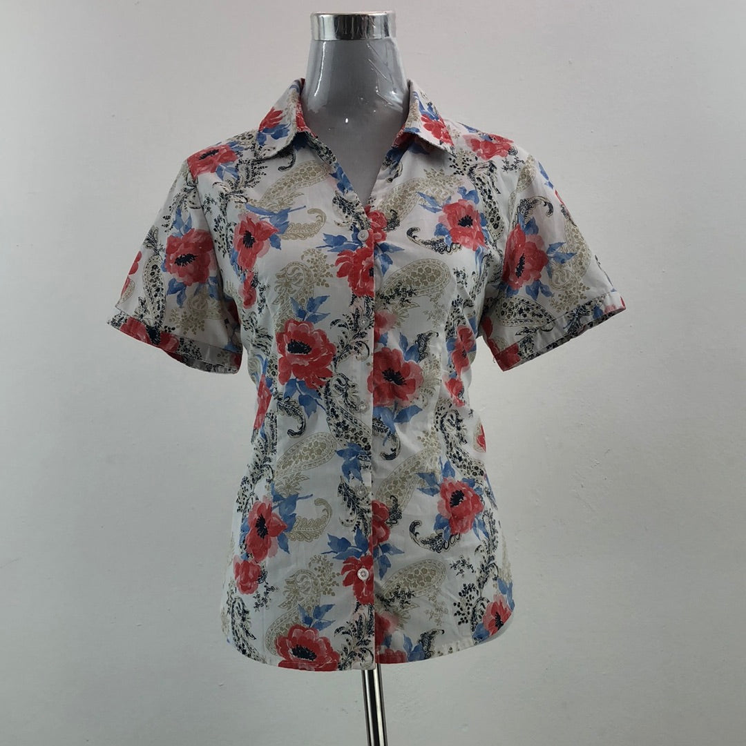 Camisa de Mujer Floral Basic Edition