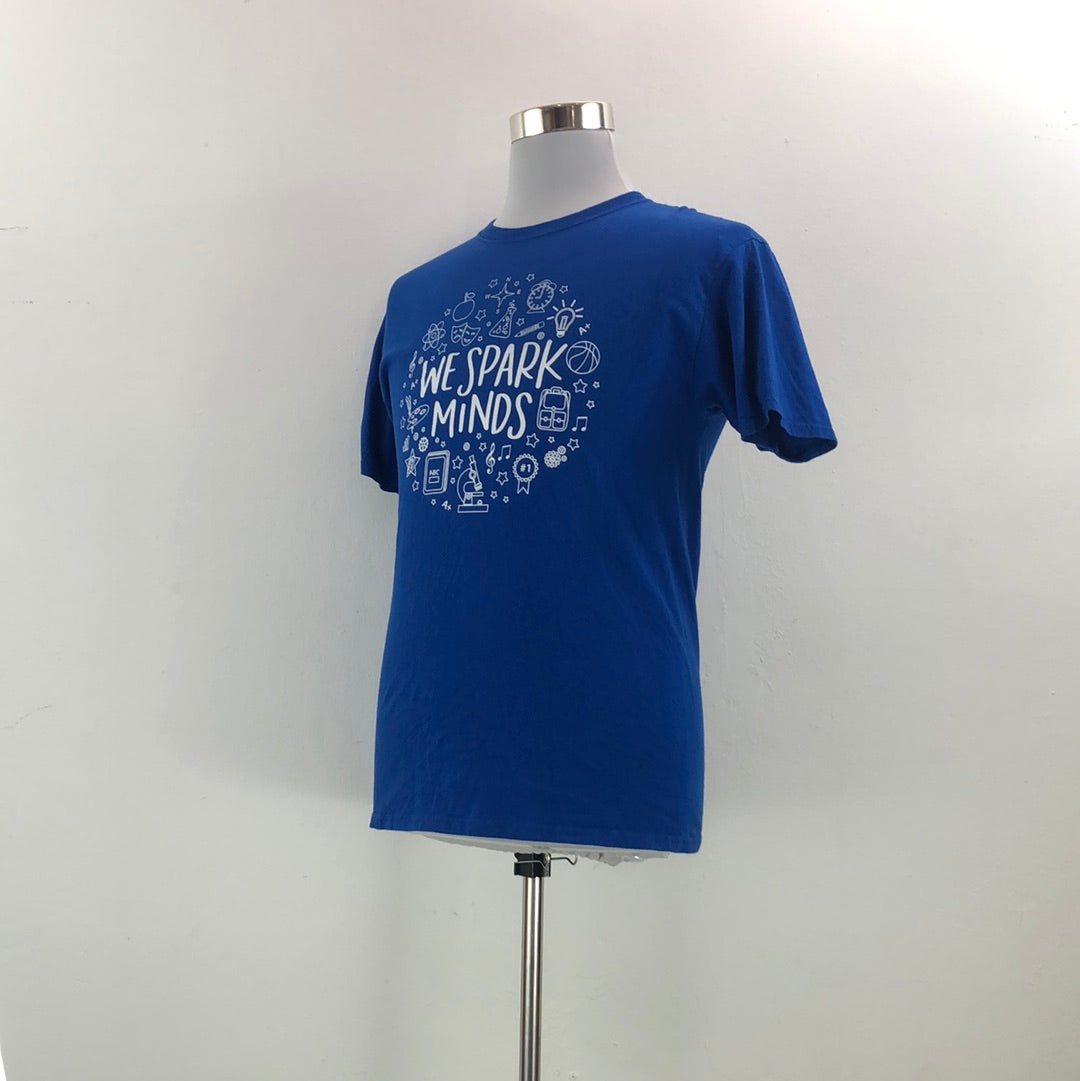 Camiseta azul para hombre Fruit loom