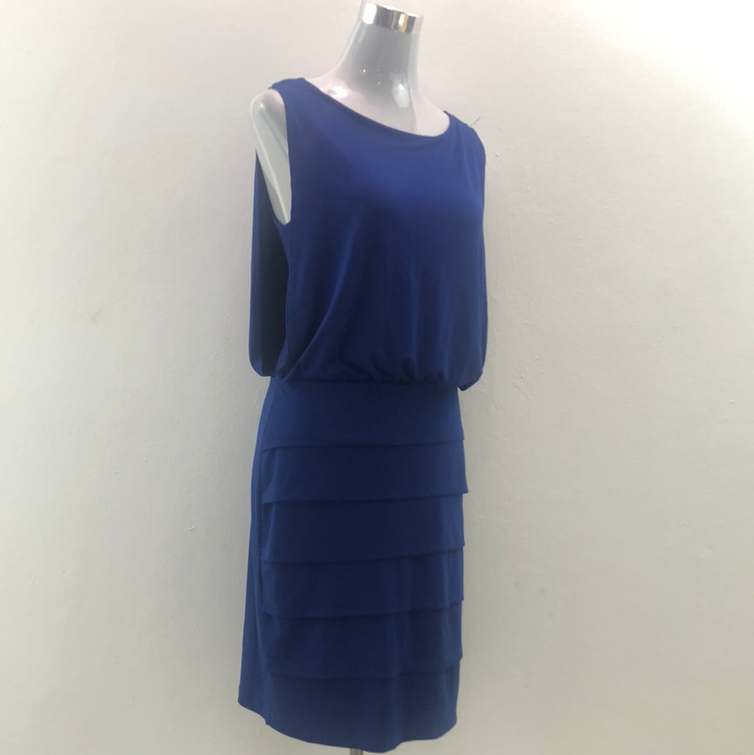 Vestido de Mujer Azul Valerie Bertinelli