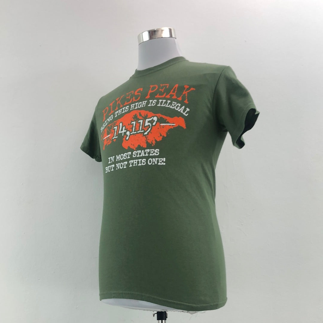 Camiseta para Hombre Verde Gildan