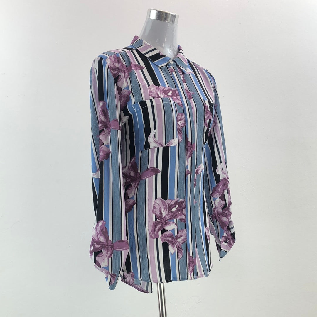 Camisa de Mujer Tropical Morado Est 1946