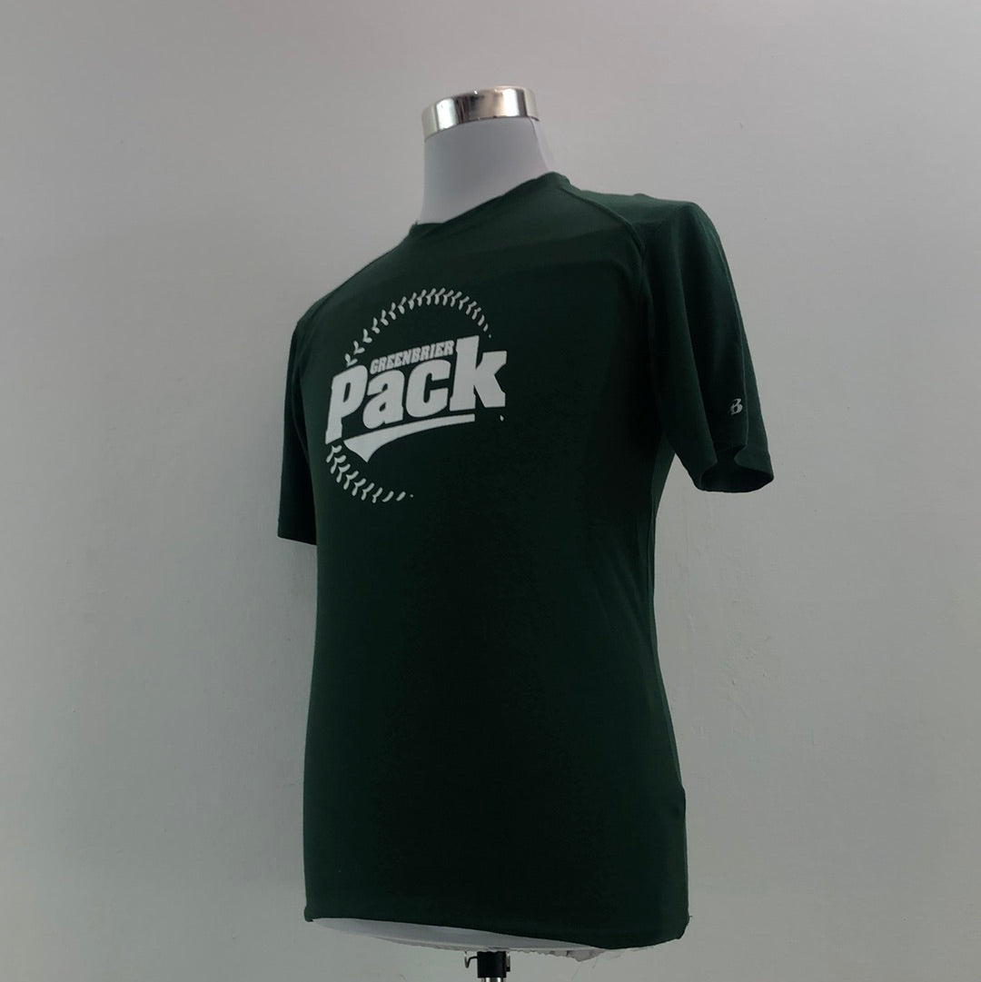 Camiseta para Hombre Verde Badger